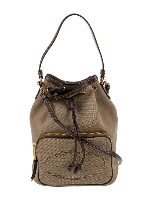 Prada Signature Bucket Bag