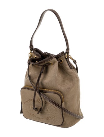 Prada Signature Bucket Bag
