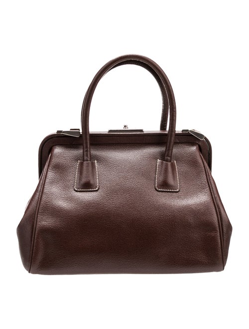 Prada Madras Leather Cerniera