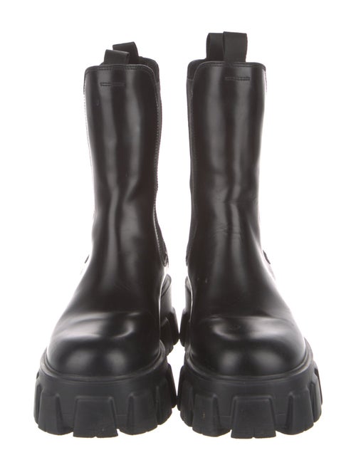Prada Leather Chelsea Boots