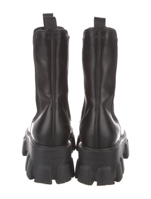 Prada Leather Chelsea Boots