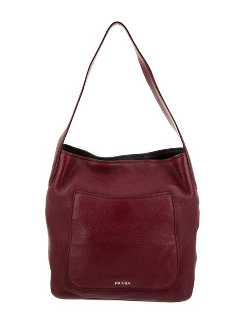 Prada Vitello Daino Leather Shoulder Bag