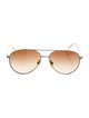 Prada Aviator Tinted Sunglasses