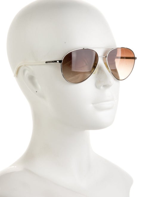Prada Aviator Tinted Sunglasses