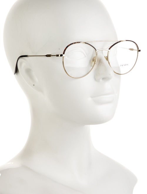 Prada Aviator Eyeglasses