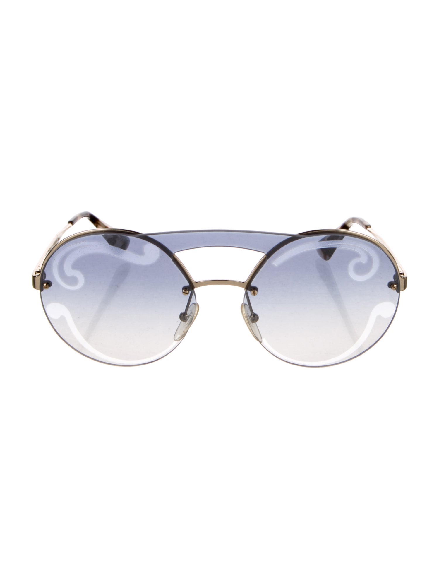 Prada Catwalk Round Sunglasses