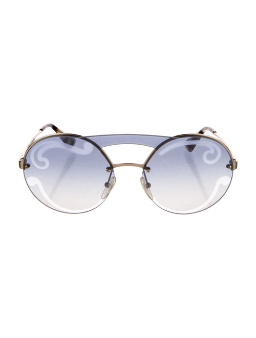 Prada Catwalk Round Sunglasses