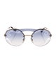 Prada Catwalk Round Sunglasses