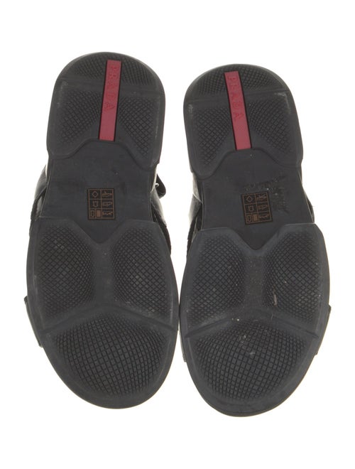 Prada Leather Slingback Sandals