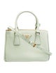 Prada Saffiano Leather Galleria Double Zip Small