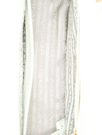 Prada Saffiano Leather Galleria Double Zip Small