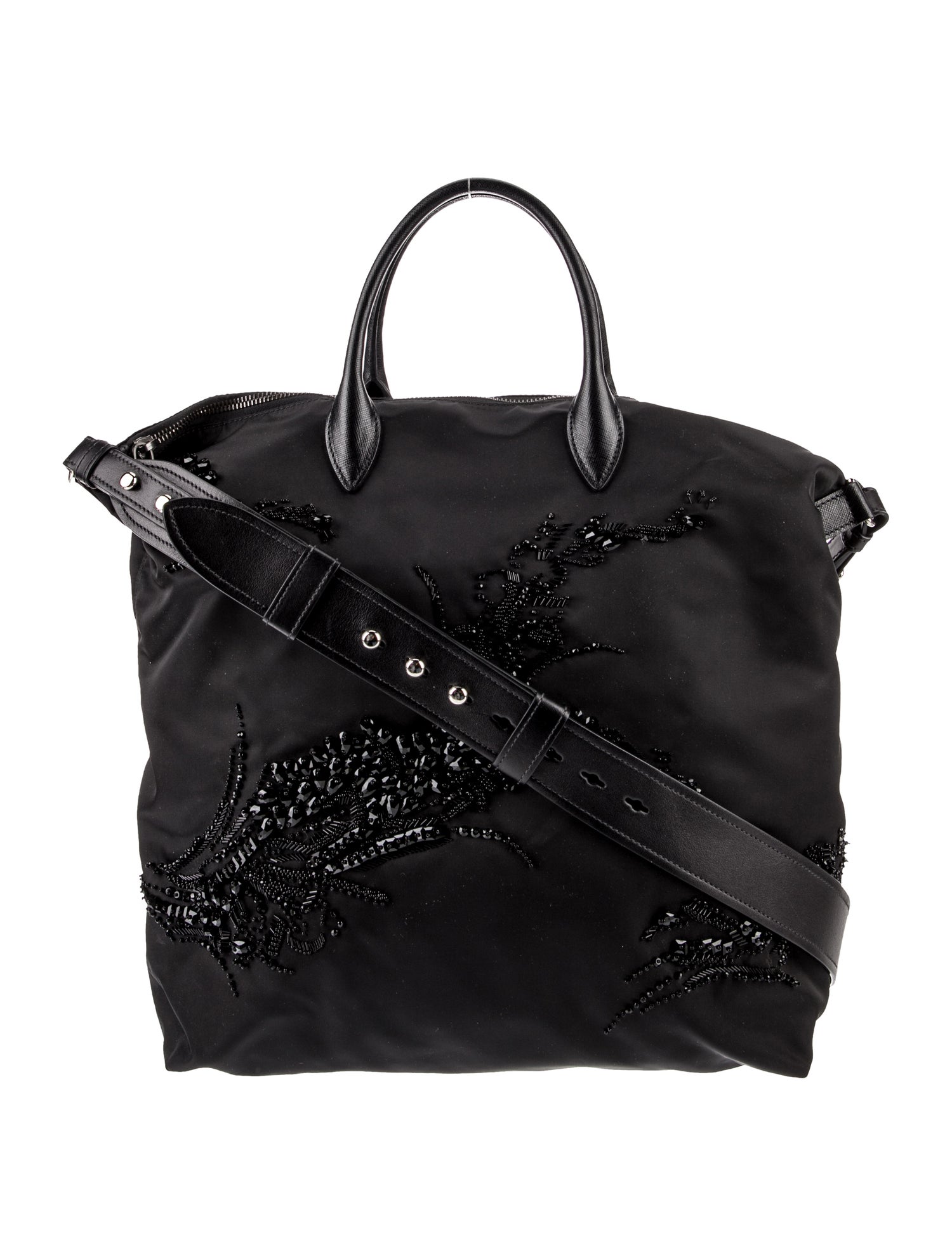 Prada Saffiano Leather Messenger Bag