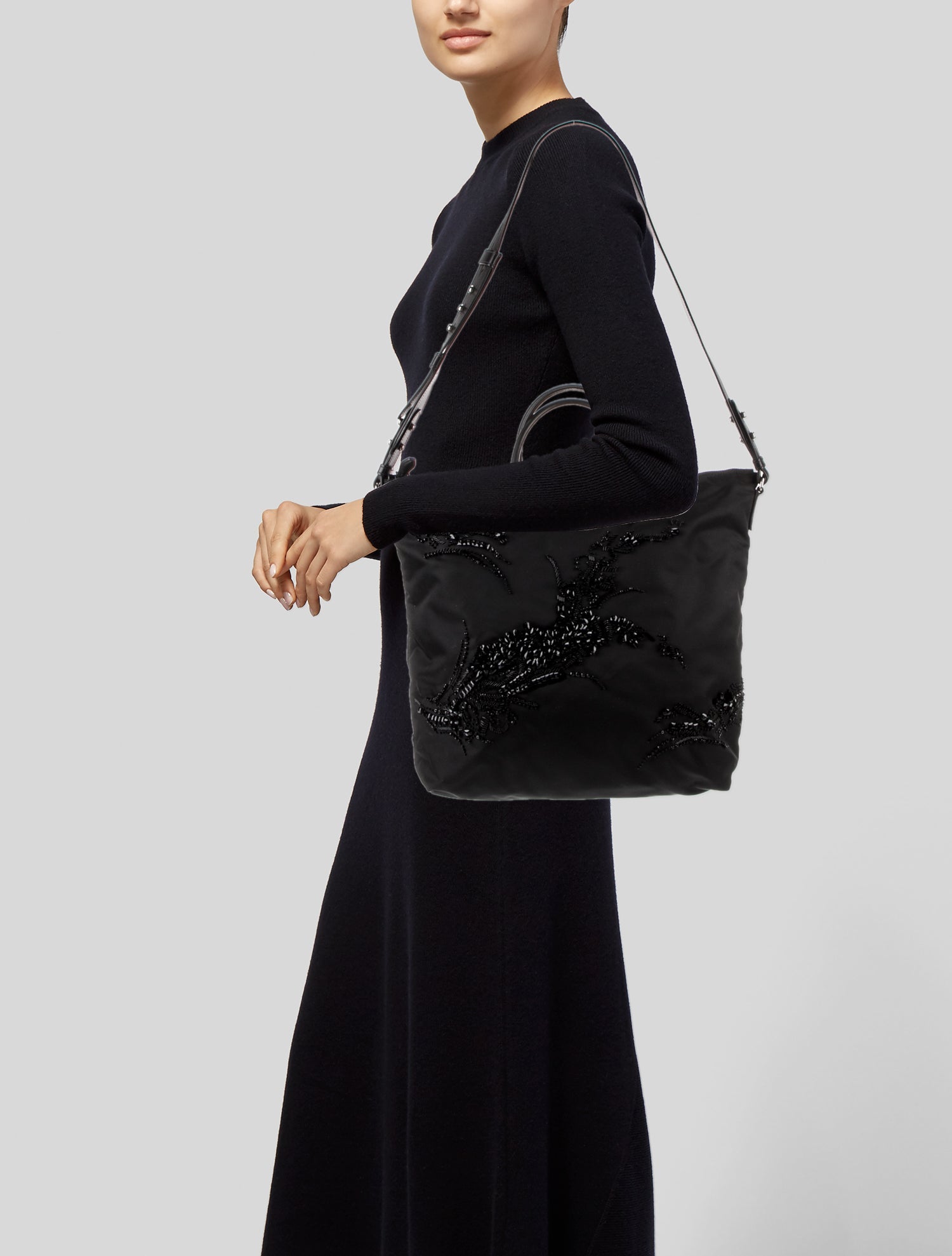 Prada Saffiano Leather Messenger Bag