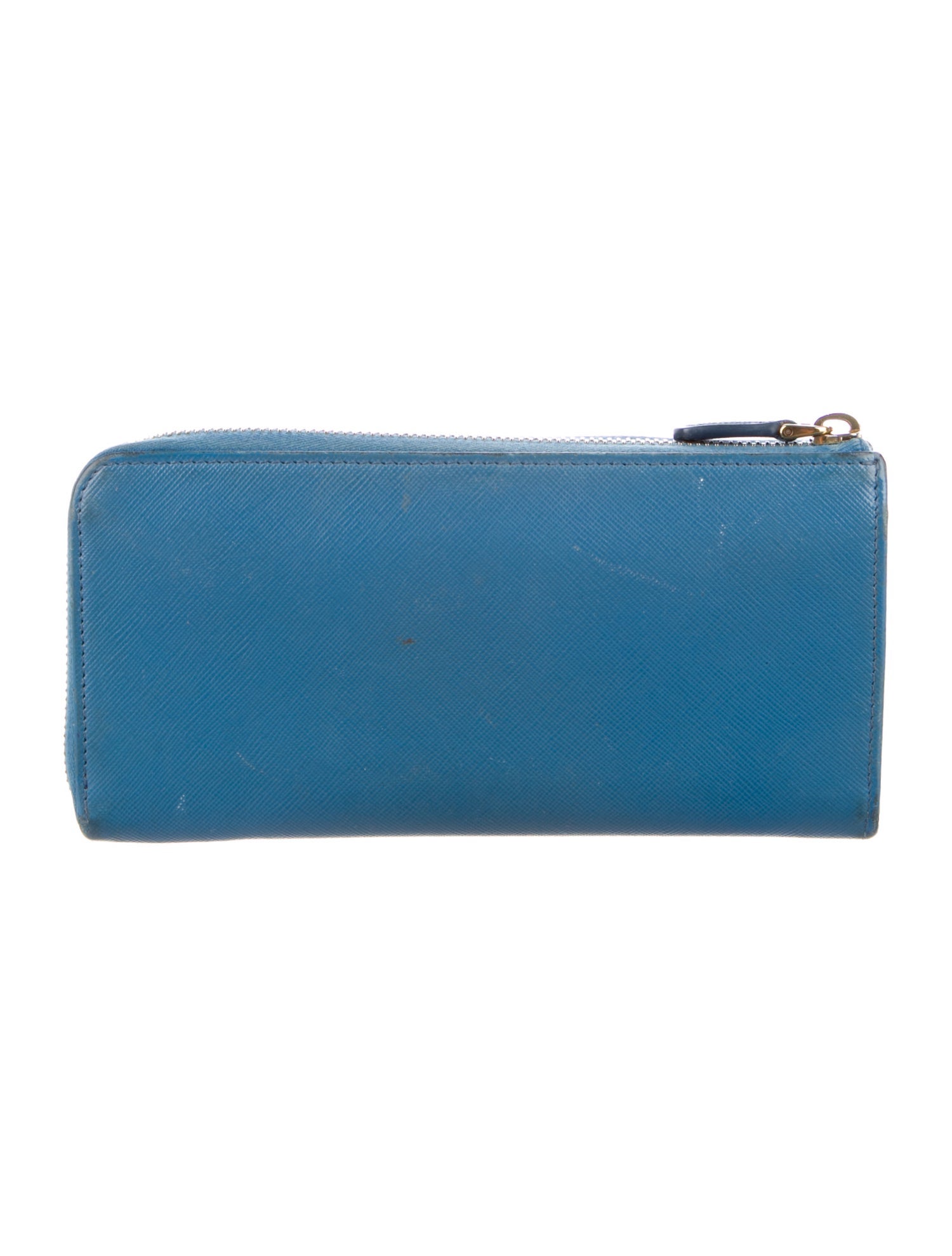 Prada Saffiano Vernice Leather Wallet