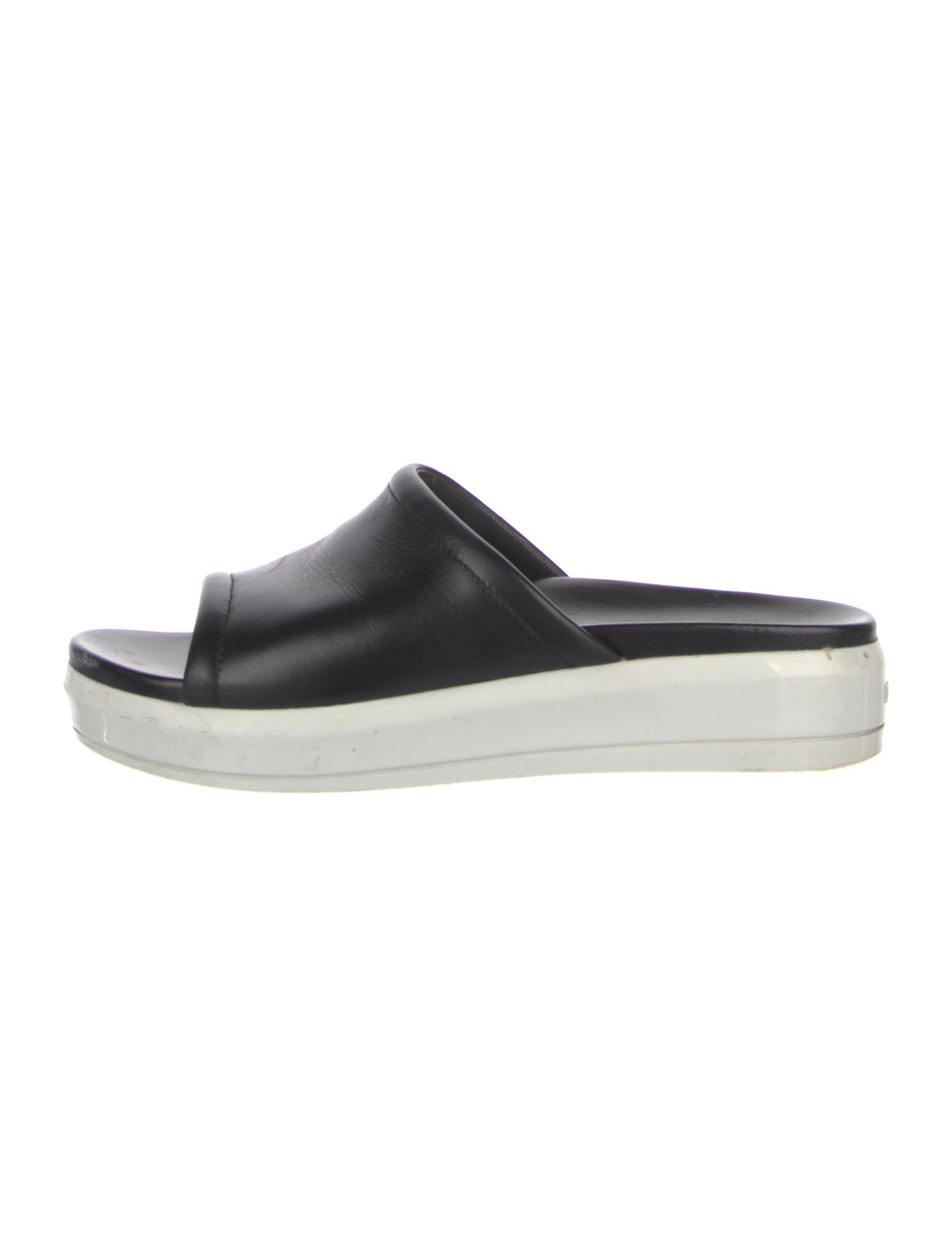 Prada Sport Leather Slides