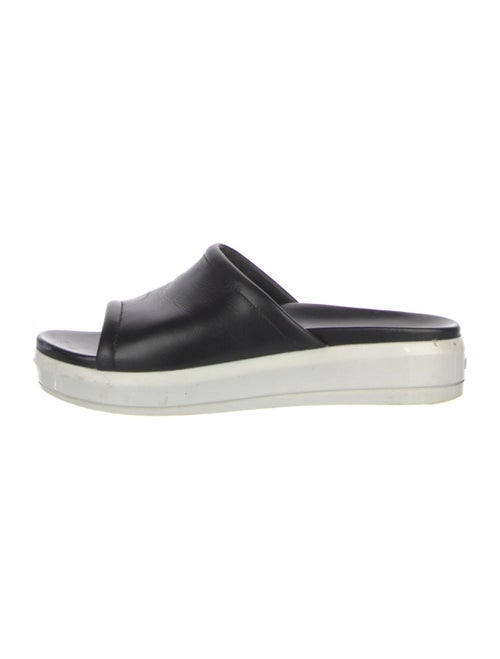 Prada Sport Leather Slides