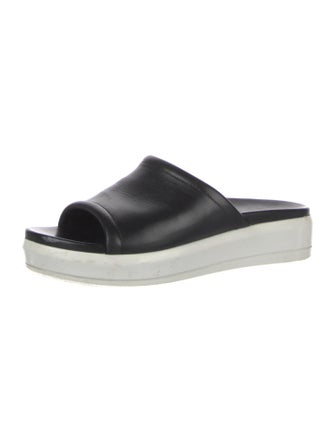 Prada Sport Leather Slides