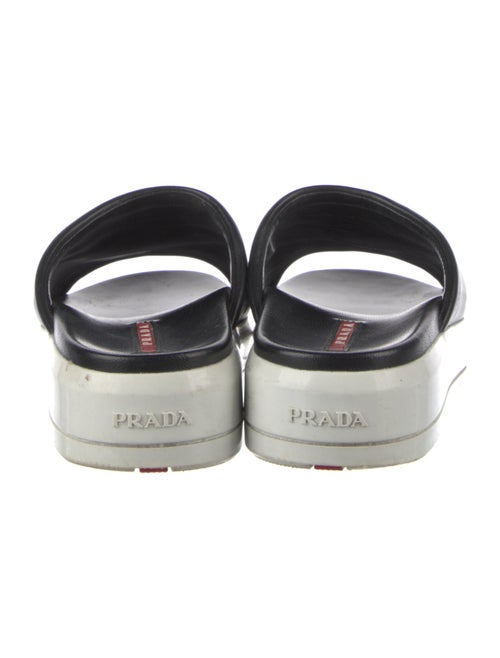 Prada Sport Leather Slides