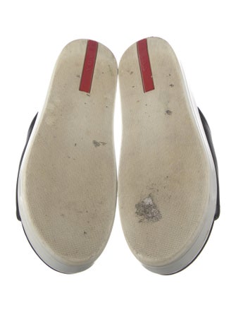 Prada Sport Leather Slides