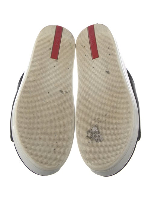 Prada Sport Leather Slides