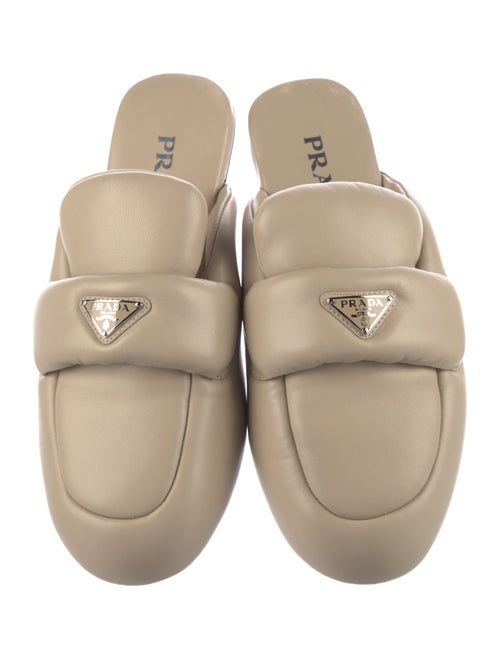 Prada Leather Mules