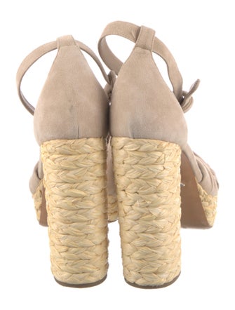 Prada Suede D'Orsay Pumps