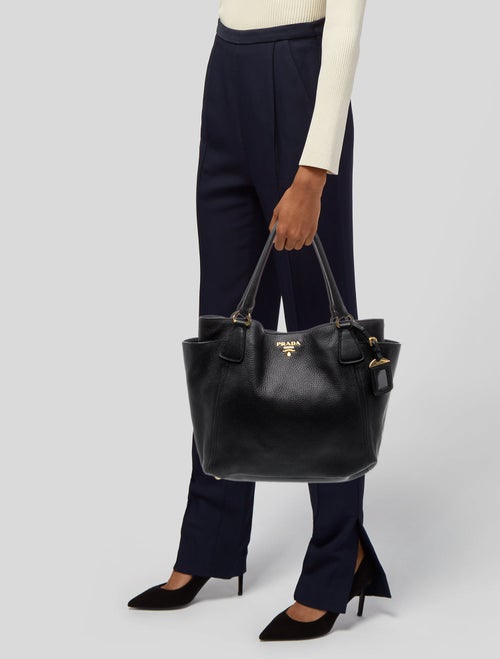 Prada Vitello Daino Leather Tote
