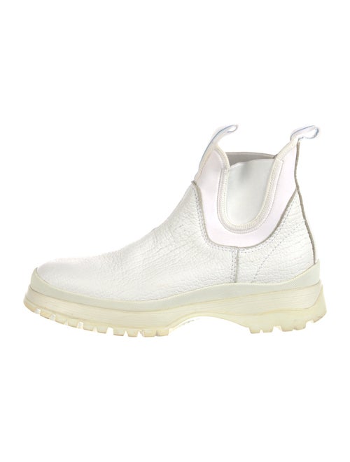 Prada Leather Chelsea Boots