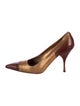 Prada Spectator Gold Sequin Sequins Pumps