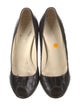 Prada Embossed Leather Pumps