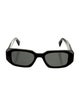Prada Square Tinted Sunglasses