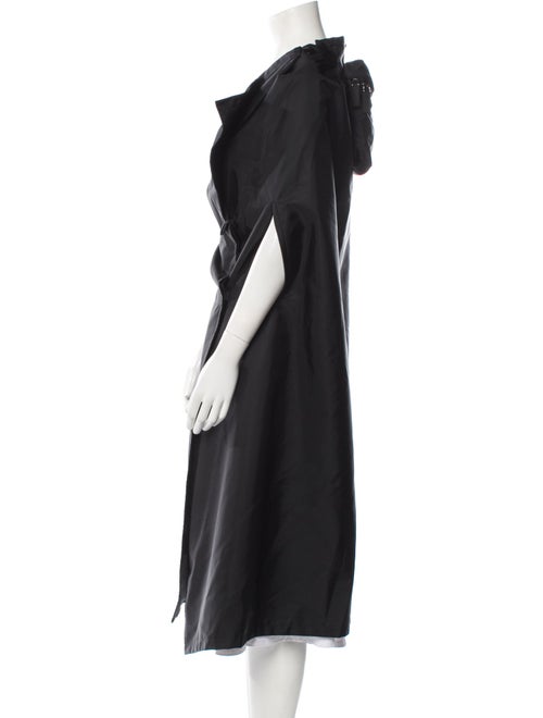 Prada 2021 Re-nylon Gabardine Cape Coat