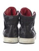Prada Leather Printed Sneakers