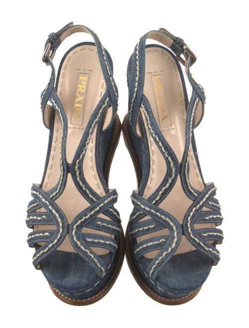 Prada Denim Espadrilles