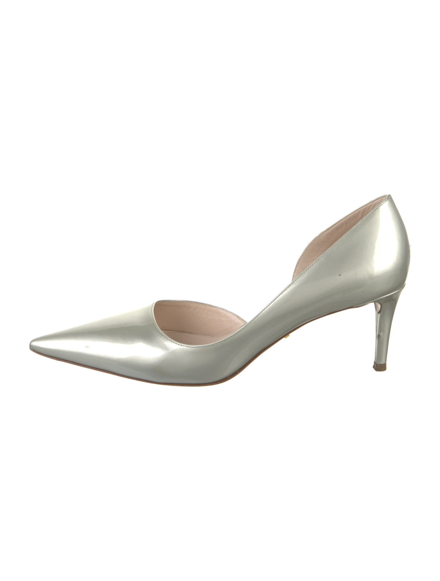 Prada Patent Leather D'Orsay Pumps