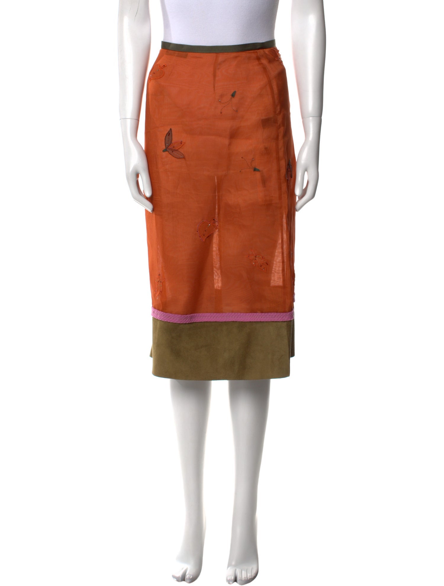 Prada Vintage Knee-Length Skirt