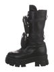 Prada Leather Combat Boots