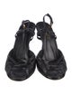 Prada Leather Slingback Sandals