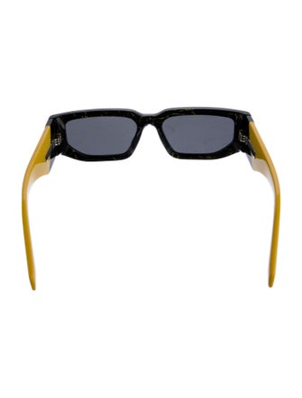 Prada Square Tinted Sunglasses