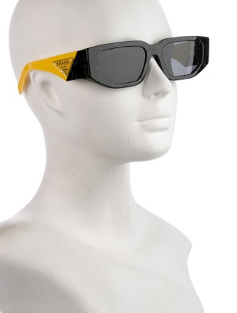Prada Square Tinted Sunglasses