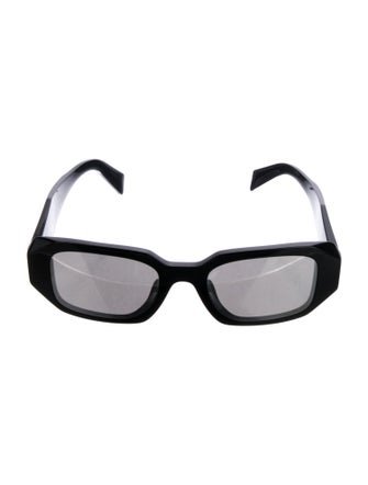 Prada Square Mirrored Sunglasses