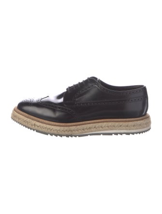 Prada Leather Brogues
