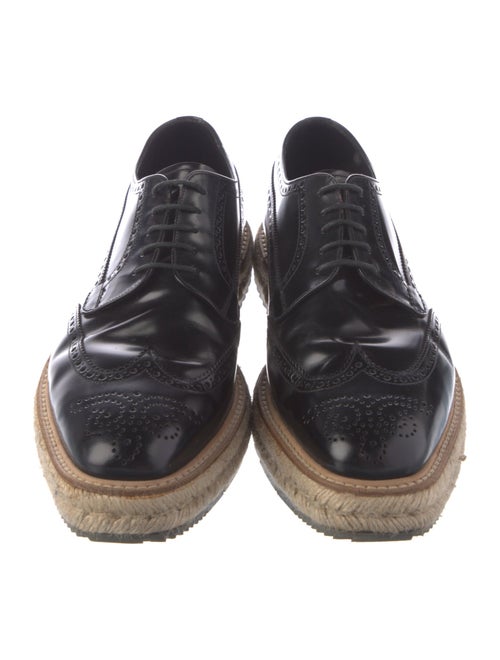 Prada Leather Brogues