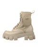 Prada Leather Combat Boots