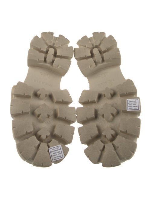 Prada Leather Combat Boots