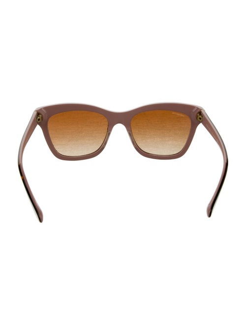 Prada Square Mirrored Sunglasses