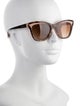 Prada Square Mirrored Sunglasses