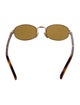 Prada Round Tinted Sunglasses