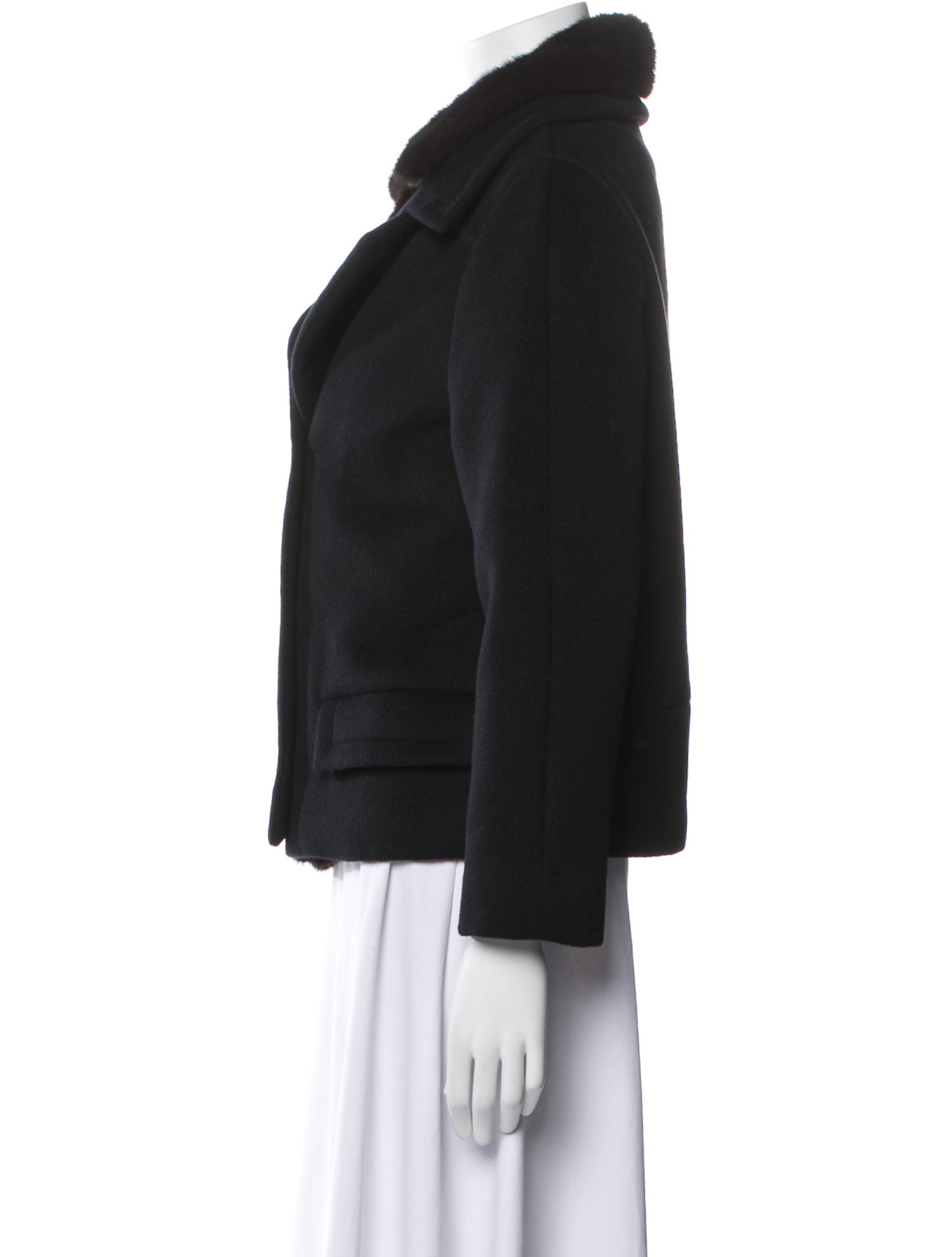 Prada Vintage 2000's Fur Jacket