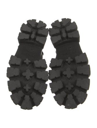 Prada Leather Slingback Sandals